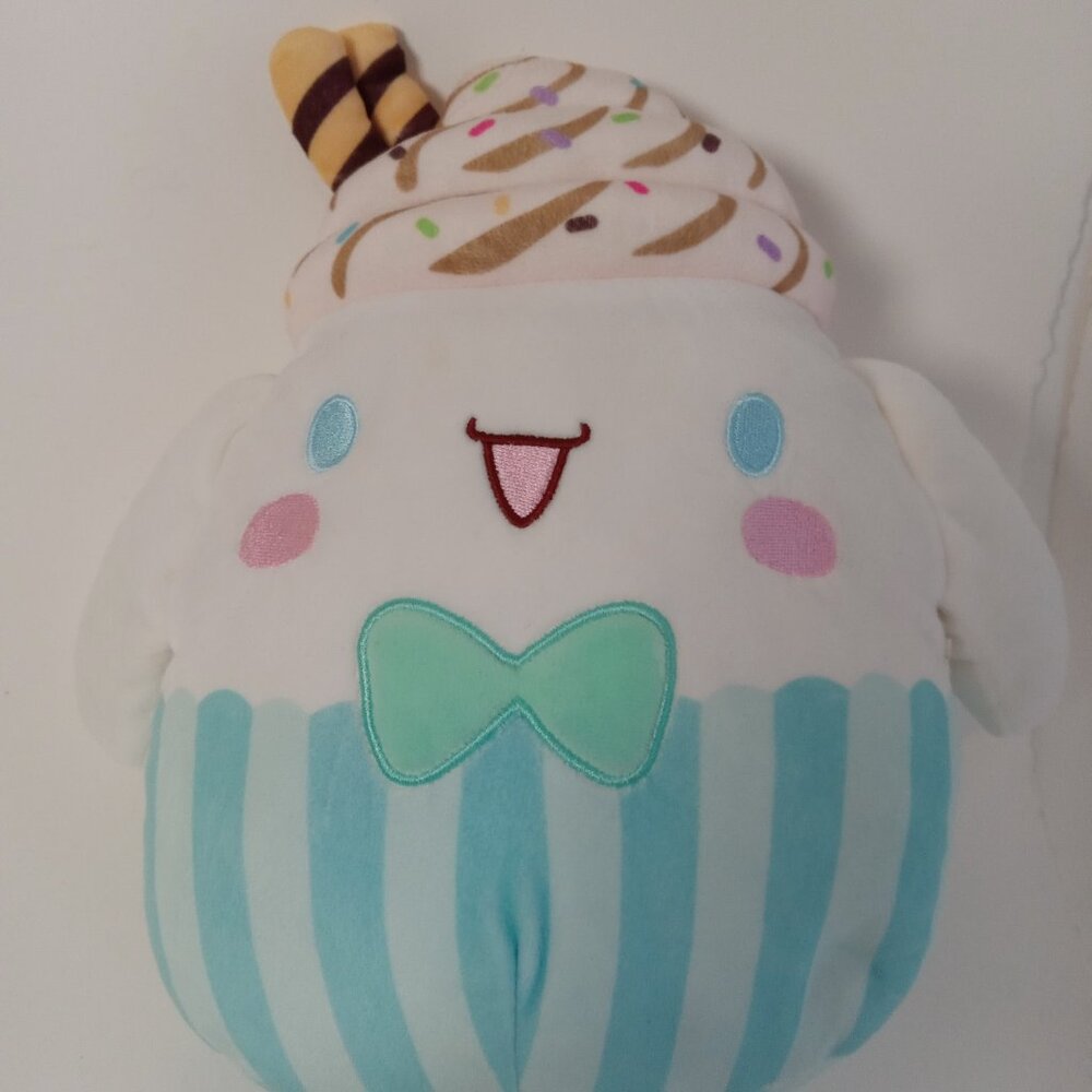 Squishmallow Cinnamoroll Hello Kitty Cupcake Ice Cream Sanrio Plush Toy 12"
